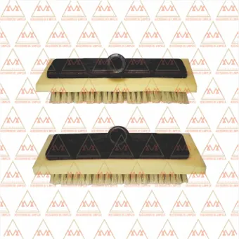 Vassoura lava veículo nylon base plástica com espuma
