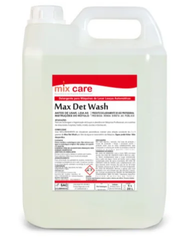 Max Det Wash